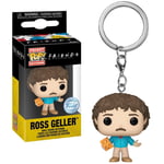 Funko POP! Keychain Ross Geller Friends Vinyl Keyring New