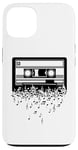 Coque pour iPhone 13 Cassette art musique cassette art rétro vintage musique