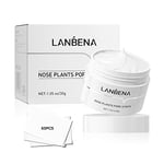 LANBENA Blackhead Remover - Peel Off Mask for Nose & Face, Blackhead Removal Kit with LANBENA - 1.05oz