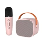 Bluetooth Speaker with 1  Microphone Mic Karaoke Machine Music Player for5081