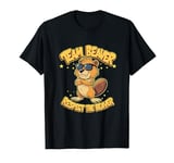 Funny Team Beaver Respect The Beaver T-Shirt