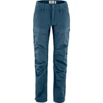 Fjallraven 86706-534 Keb Trousers W Pants Women's Indigo Blue Size 46/S