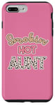 Coque pour iPhone 7 Plus/8 Plus Smoking Hot Aunt Pink Cheetah Leopard Sexy Aunt