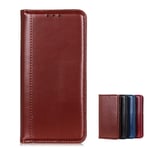Wallet Case for Xiaomi Mi 10 Lite 5G PU Leather Wallet Flip Cover Magnetic Closure Stand Kickstand Shockproof Folio Cases for Xiaomi Mi 10 Lite 5G (Brown)