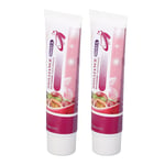 2pcs Whitening Toothpaste V34 Color Correcting Passion Fruit Regenerates Gum Ti