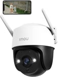 IMOU 360° Security Camera Outdoor with 30m Color Night Vision, AI Human/Motion