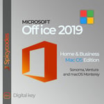 Microsoft Office 2019 Home & Business Mac - Official Bind Key