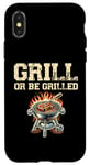 Coque pour iPhone X/XS Grill Or Be Griller Grill Cook BBQ Griller