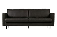 BePureHome Rodeo Classic Sofa 2,5-seter Skinn Sort