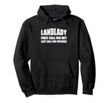 Landlady. First Call For Wit, Last Call Patience. Pub Owner Pullover Hoodie