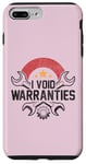 Coque pour iPhone 7 Plus/8 Plus I Void Warranties Funny Sarcastic Mechanic Engine Meme