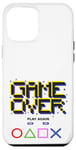 Coque pour iPhone 12 Pro Max Game Over Vintage Retro Jeux Vidéo Gaming