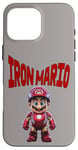 iPhone 16 Pro Max Iron Mario Cartoon Design Case