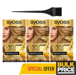 Syoss Oleo Intense 8-86 Blond Dore Permanent Huile pour Cheveux Couleur 3-pack