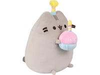 Pusheen Pusheen - Maskot I Plysch Med Födelsedagshatt Och Tårta 24 Cm