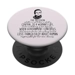 Ruth Bader Ginsburg THE DECISION TO HAVE A CHILD RBG Meme PopSockets Adhesive PopGrip