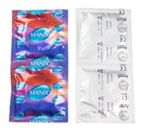 Pack of 100 x Mates By Manix Banana Flavours / Flavoured Oral Condoms