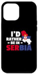 Coque pour iPhone 15 Pro Max Drapeau Serbie Balkan