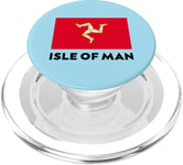 Isle Of Man Flag PopSockets PopGrip pour MagSafe