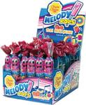 48 stk Chupa Chups Melody Pops Fløyte med Jordbærsmak - Hel Eske