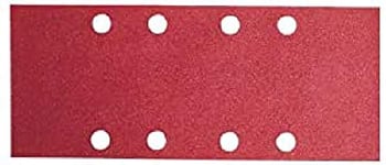 Bosch Accessories 2609256B00 Feuilles abrasives pour Ponceuses vibrantes 93 x 230 4 feuilles grain 60/4 feuilles grain 120/2 feuilles grain 180 Nombre de trous 8