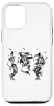 Coque pour iPhone 14 Pro Danseurs Hip Hop Boy Dance Halloween Squelette Dancing Skelly