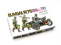 MOTO BMW R75 1941 - Maquette side-car Wehrmacht 4 figurines - 1/35 TAMIYA 35016