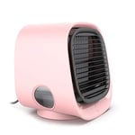 USB Mini Desktop Air Conditioner Fan Multifunction Portable Refrigeration Fan Mute Air Humidifier Moisturizing Cooling Device for Home, Office Hot Summer Must-Have