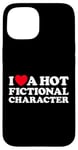 Coque pour iPhone 15 Love A Hot Fiction Character Funny Book Movie Game Fandom