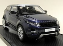 Century Dragon Evoque Land Rover 2011 Baltic Blue Resin model car 1/18 Scale