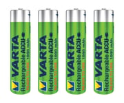 Varta Professional - Batteri 4 X Aaa - Nimh - (Uppladdningsbara) - 1000 Mah