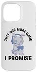 Coque pour iPhone 14 Pro Max Cute Rabbit, encore un jeu, je le promets à Rabbit Lover