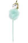 Unicorn Fluffy Ballpoint Pen - Stationery Pen School Bag Back To Office Glitter