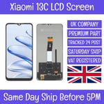 Xiaomi Redmi 13C Replacement LCD Screen Touch Display Digitizer Assembly Glass