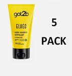 5x Schwarzkopf Got2b Glued Water Resistant Spiking Glue for Screaming Hold 150ml