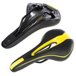 DAUERHAFT Comfortable Mountain Bike Saddle Easy To Install Breathable Anti-Deformation,for Most Road Bikes(yellow)