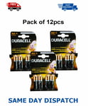 NEW 12 x DURACELL AA PLUS POWER ALKALINE BATTERIES LR6 MN1500 MODEL