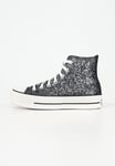 CONVERSE Baskets Femme Noir Baskets Chuck Taylor All Star Lift Platform Glitt