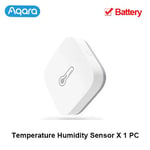 Aqara-Capteur de température intelligent,pression atmosphérique,humidité,environnement,Zigbee,télécommande pour Xiaomi Mi Home Homekit - Type 1 pcs