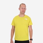 The North Face Flight Weightless S/S Shirt Gul - Handla nu på Loparshop.se!