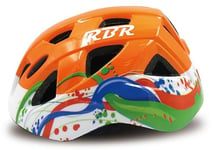 RBR Casque Enfant homologué réglable Taille M/L Garçon, Multicolore, M/L