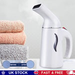 Hand Held Clothes Garment Steamer Upright Iron Portable Travel Fast Heat 160ML. 