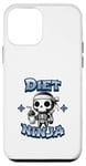 Coque pour iPhone 12 mini Cute Diet Ninja Shake Protéiné Squelette Ninja