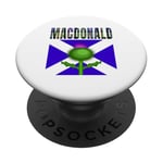 Clan McDonald Tartan Nom de famille écossais Scotland Pride PopSockets PopGrip Adhésif