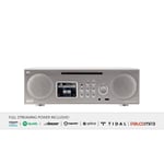 DABMAN i450 CD Multifunktionell stereoradio DAB+ / FM / Internet / Bluetooth Vit-Silver