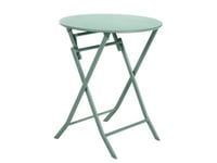 Table de jardin ronde Greensboro diamètre 60 cm Olive - Hespéride