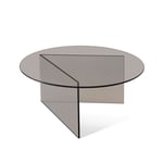Friends & Founders - Pond Lounge Table Large - Bronze Glass - Sohvapöydät - Ida Linea Hildebrand - Läpinäkyvä,Pronssi - Lasi