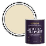 Rust-Oleum Cream water resistant Kitchen Tile Paint in Matt Finish - Featherstone 750ml