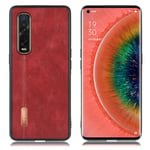 OPPO Admiral Oppo Find X2 kuoret - Punainen