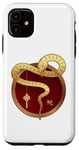 iPhone 11 Zen Taiji Lucky Money Red Pocket Snake Year Pj ART ON BACK Case